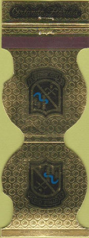 Matchbook Cover - Rio Pinar Country Club Orlando FL Contour