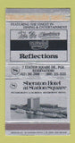 Matchbox - Sheraton Hotel Pittsburgh PA