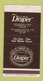 Matchbox - W Curtis Draper Tobacco Cigars Washington DC