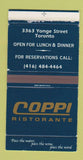 Matchbox - Coppi Ristorante Toronto ON