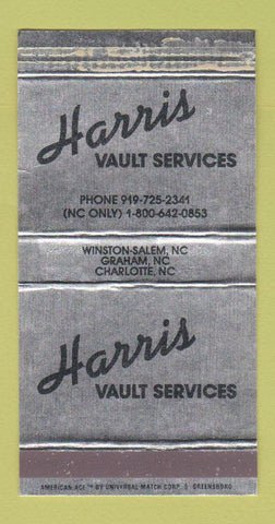 Matchbox - Harris Vault Services Winston Salem Graham Charlotte NC WEAR