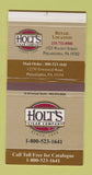 Matchbox - Holt's Tobacco Cigars Philadelphia PA