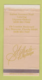 Matchbox - Stefano's Italian Restaurant Key Biscayne FL WORN