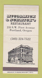 Matchbox - McCormick & Schmick's Restaurant Portland OR
