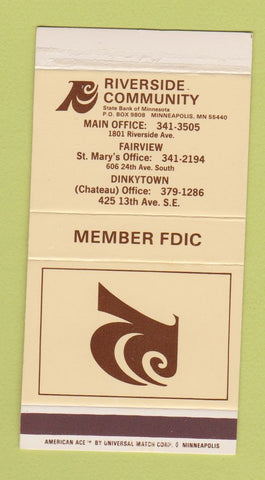 Matchbox - Riverside Community State Bank Minneapolis St Marys MN