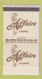 Matchbox - Affairs Lounge Restaurant Quality Inn Wickliffe OH