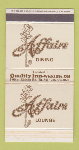 Matchbox - Affairs Lounge Restaurant Quality Inn Wickliffe OH