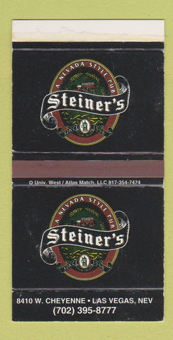 Matchbox - Steiner's Nevada Style Pub Las Vegas NV WEAR