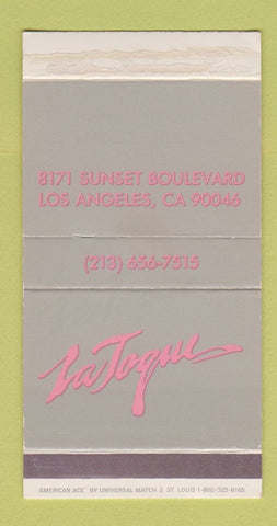 Matchbox - La Toque Los Angeles CA WEAR