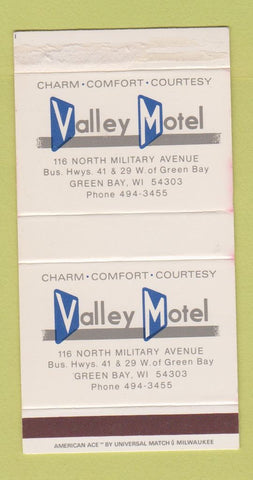 Matchbox - Valley Motel Green Bay WI