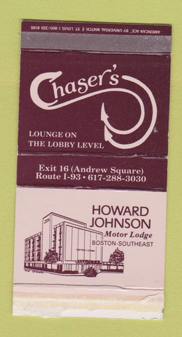 Matchbox - Howard Johnson Motor Lodge Chaser's Boston MA