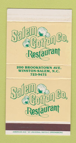 Matchbox - Salem Cotton Restaurant Winston Salem NC