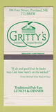 Matchbox - Gritty's Brew Pub Portland ME