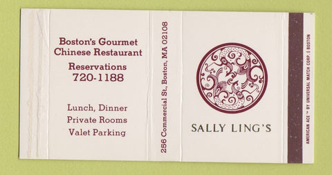 Matchbox - Sally Ling's Chinese Restaurant Boston MA