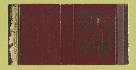 Matchbox - Clock Tower Cafe Bar Vail Colorado WEAR