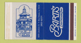 Matchbox - Barth's Lighthouse Inn New Orleans LA