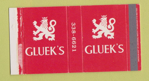 Matchbox - Gluek's Restaurant Minneapolis MN