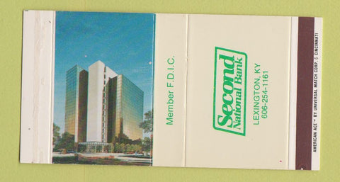 Matchbox - Second National Bank Lexington KY