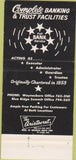 Matchbook Cover - First National Bank Blue Ridge Summit PA 30 Strike