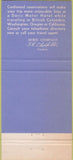 Matchbook Cover - The Waldorf Motor Hotel Seattle WA 30 Strike