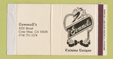 Matchbox - Gemmell's Restaurant Costa Mesa CA