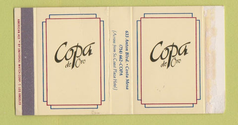 Matchbox - Copa de Oro Costa Mesa CA WEAR
