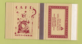 Matchbox - Ana Hotel San Francisco CA Cafe 53