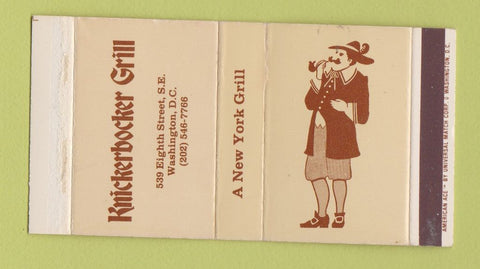 Matchbox - Knickerbocker Grill Washington DC