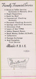 Matchbook Cover - Newark Trust Co OH 30 Strike