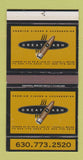 Matchbox - Great Ash Cigar Tobacco Itasca IL