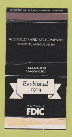 Matchbox - Winfield Banking Company Winfield MO WEAR