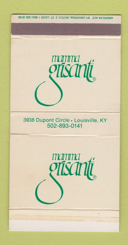 Matchbox - Mamma Grisanti Louisville KY