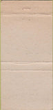 Matchbook Cover - Lanham Ambulance Potomac IL 30 Strike