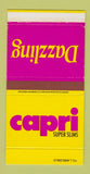 Matchbox - Capri Super Slims Cigarettes Dazzling