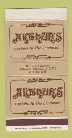 Matchbox - Arthur's Restaurant Pittsburgh PA