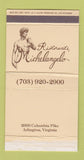 Matchbox - Ristorante Michelangelo Arlington VA WEAR