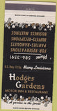 Matchbook Cover - Hodges Gardens Motor Inn Many LA 30 Strike