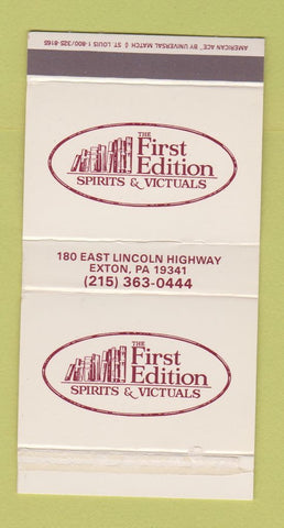 Matchbox - First Edition Restaurant Exton PA