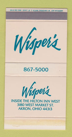 Matchbox - Wisper's Hilton Inn West Akron OH