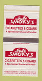 Matchbox - Smoky's Cigarettes Cigars Berkley Livonia Richmond Auburn Hills MI