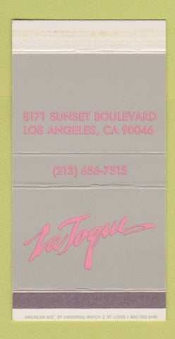 Matchbox - La Toque Los Angeles CA
