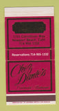 Matchbox - Chez Dante's Restaurant Newport Beach CA