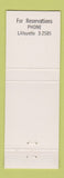 Matchbook Cover - Yankee Fisherman Restaurant Boston MA