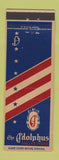 Matchbook Cover - Adolphus Hotel Dallas TX
