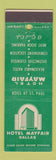 Matchbook Cover - Hotel Mayfair Dallas TX