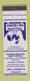 Matchbook Cover - Strong Baby Chicks Purina Chows