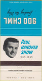 Matchbook Cover - 900 CHML Radio Hamilton ON Paul Hanover 30 Strike