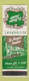 Matchbook Cover - LeMoyne Manor Liverpool NY #1