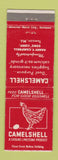 Matchbook Cover - Camelshell Limestone Product Towson MD Harry Campbell