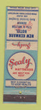 Matchbook Cover - Sealy Mattresses New Kenmark Hotel Denver Colorado WEAR